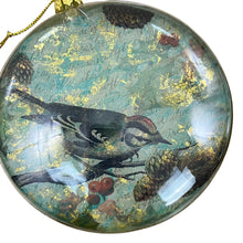 Load image into Gallery viewer, Roman Round Christmas Ornaments with Birds 24 Piece Ornament Set

