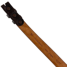 Load image into Gallery viewer, Vintage Lizard belt Size 34
