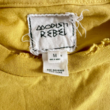 Load image into Gallery viewer, Yellow Weird is Cool Happy Face Tee Size Medium
