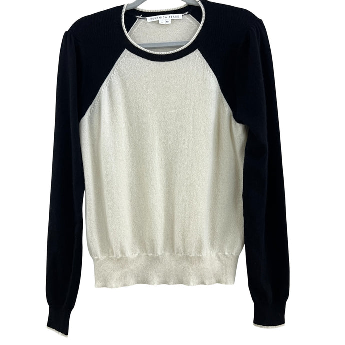 Veronica Beard Albertina Cashmere Sweater Size Medium