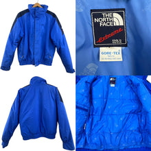Load image into Gallery viewer, Vintage The North Face Extreme Made In USA Gore Tex Blue Jacket Large
