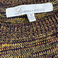 Load image into Gallery viewer, Lovers + Friends Lovers Pullover Knit Sweater Size Medium
