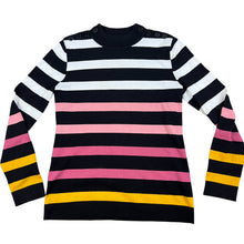 Load image into Gallery viewer, Karl Lagerfeld Paris Striped Sweater Size Small
