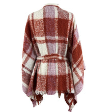 Load image into Gallery viewer, MAX STUDIO Belted Poncho One Size

