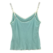 Load image into Gallery viewer, The Limited Y2K Lace Cami Tank Top Medium
