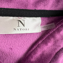 Load image into Gallery viewer, Natori Purple Velour Lounger Night Gown Size Small
