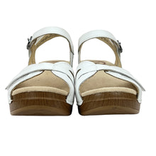 Load image into Gallery viewer, Dansko Women&#39;s Season Adjustable Sandal - White Size 37

