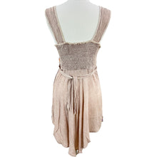 Load image into Gallery viewer, Sleeveless Embroidered Patchwork Dress Size S/M
