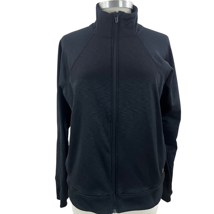 Black Under Armour Cold Gear Zip Up Size Large