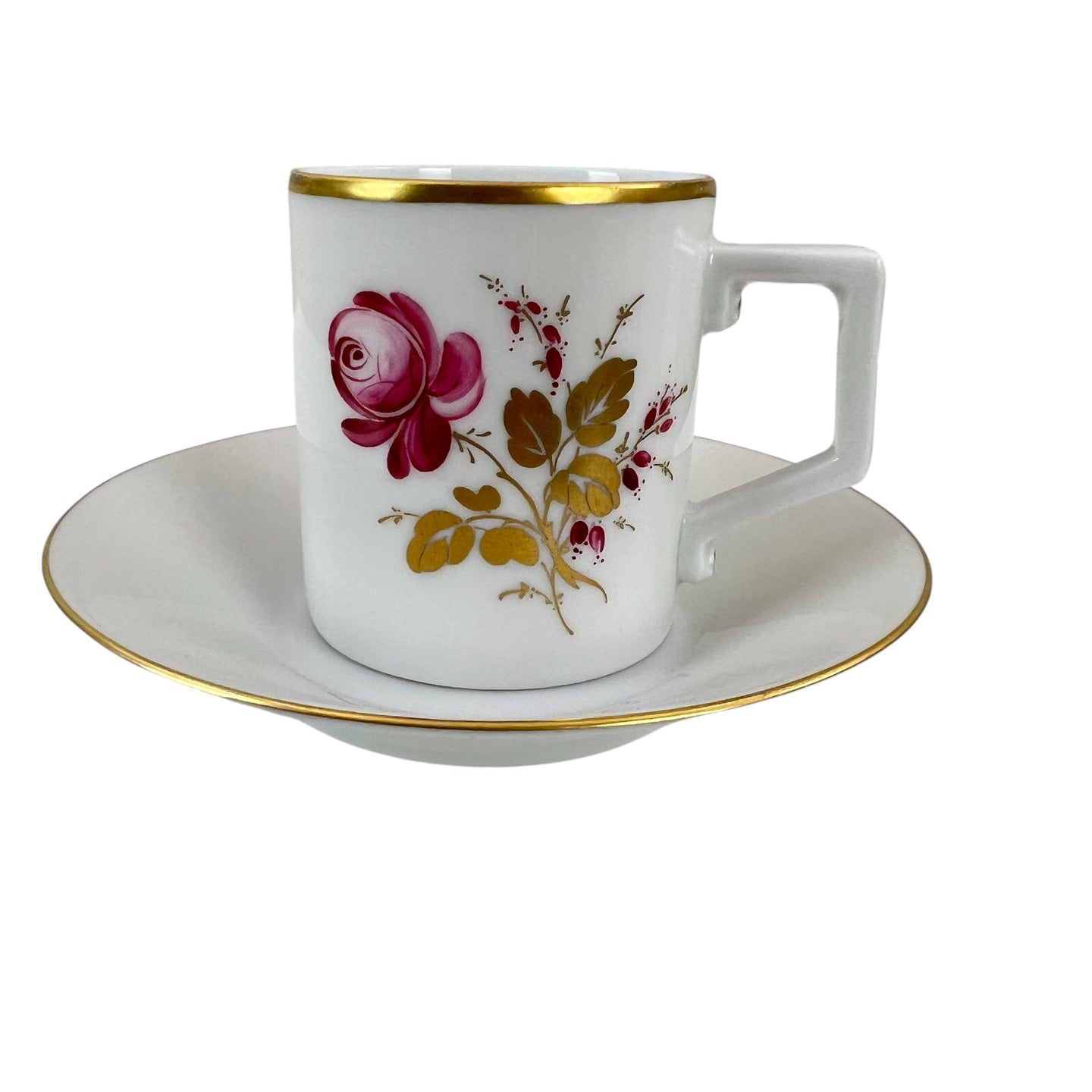 Höchst Floral Espresso Cup & Saucer