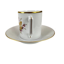 Load image into Gallery viewer, Höchst Floral Espresso Cup &amp; Saucer
