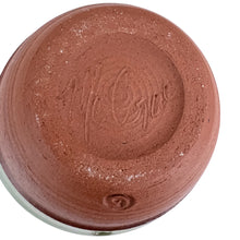 Load image into Gallery viewer, Vintage Swirl Pottery Matcha Bowl with Spout Signed
