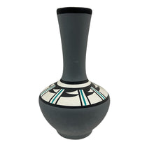 Load image into Gallery viewer, Hand-painted Southwestern Pottery Bud Vase
