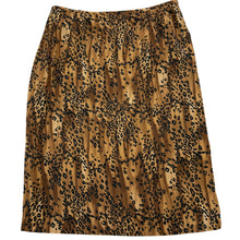 Load image into Gallery viewer, VTG  90s Animal Print Skirt Size M/L
