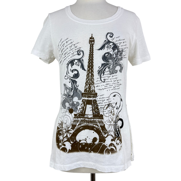 Y2K BONGO Eiffel Tower Tee Shirt  XL
