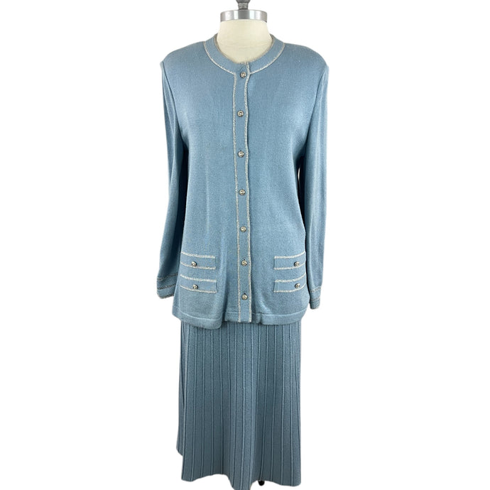 Casheberry Knits Special Occasion Skirt Sweater Set Size 12