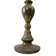 Load image into Gallery viewer, Vintage Etched Brass Floor Candelabra
