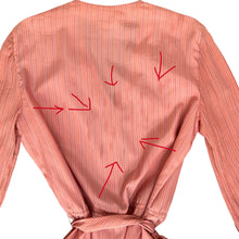 Load image into Gallery viewer, 1970s Shirt Dress Pink Size Medium
