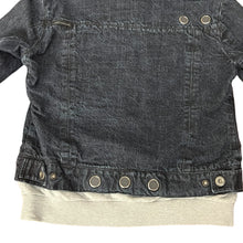 Load image into Gallery viewer, Speed and Strength Protective Denim Motorcycle Jacket Size Medium
