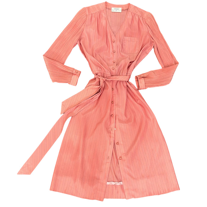 1970s Shirt Dress Pink Size Medium  Chest 40