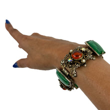 Load image into Gallery viewer, Cabochon Book Chain Bracelet
