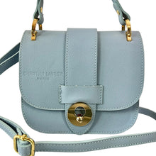 Load image into Gallery viewer, Christian Laurier Crossbody Tote with gold hardware accents
