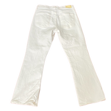 Load image into Gallery viewer, Citizens of Humanity Demy White Cropped Flare Jeans Size 27
