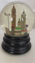 Load and play video in Gallery viewer, Retired Saks Fifth Avenue Atlanta Georgia Skyline Snow Globe With Music 7&quot;
