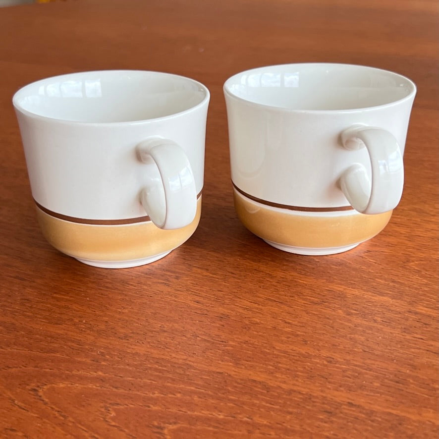Hearthside Stoneware Coffee Cups Set of 2 Made in Japan