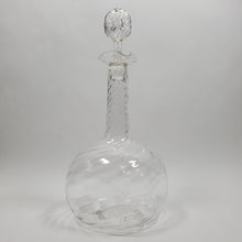 Load image into Gallery viewer, Vintage Decanter Hand Blown Glass Studio Art Approx 5&quot;
