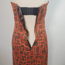 Load image into Gallery viewer, Milly of New York Strapless Eva Strapless Mini Dress Giraffe Print Size 2
