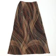 Load image into Gallery viewer, Vintage 90&#39;s Beaded Women Maxi Skirt By David Meister Size 6
