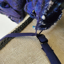 Load image into Gallery viewer, Tahari Wortha Lace-and-Velvet Dress Size 6 Jewel Neckline
