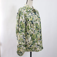 Load image into Gallery viewer, Dana Buchman Shacket 100% Linen Long Sleeve Shirt Jacket - Size 18
