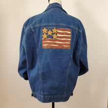 Load image into Gallery viewer, Vintage Wrangler Denim Trucker Jacket 100% Cotton Size Large
