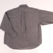 Load image into Gallery viewer, Vintage 70&#39;s Western Inspired Denim Shirt Button Up  Gray
