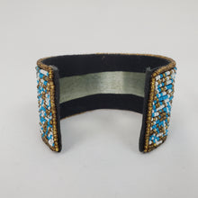 Load image into Gallery viewer, Evil Eye Open End Cuff Bracelet 7&quot;
