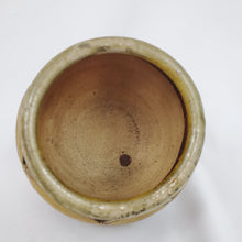 Load image into Gallery viewer, Vintage Studio Pottery Planter with Makers Mark 4.25&quot;x5&quot;
