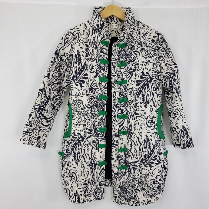 Su Jin Long Quilt Jacket Size Large