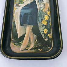 Load image into Gallery viewer, Vintage Coca-Cola Serving Tray Woman Drinking Coke 18.5&quot; x 8.5&quot;
