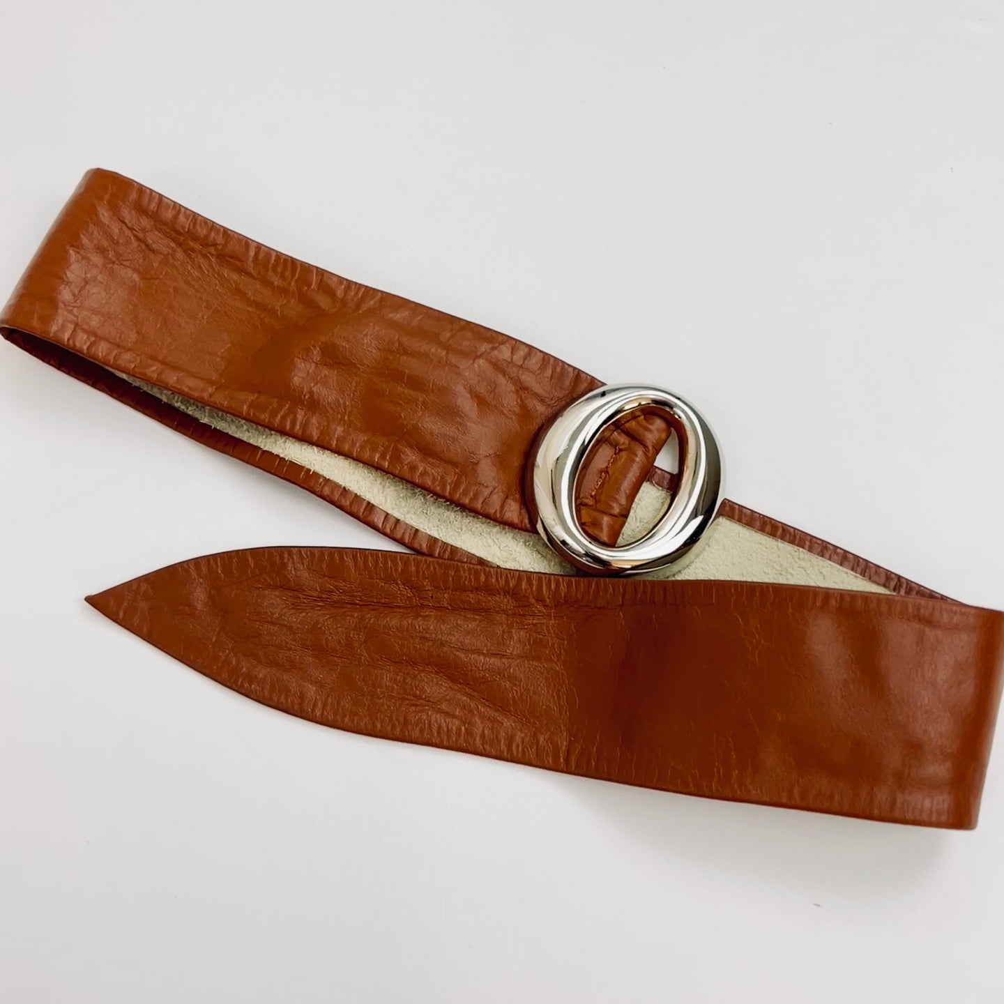 Vintage Day-Lor USA Leather Sash Belt Size 30