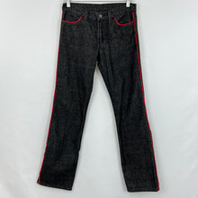 Load image into Gallery viewer, Ralph Lauren Weekender Jeans with Red Piping Size 2
