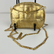 Load image into Gallery viewer, Modernist Brass Purse 1950s Signed IXEL 
