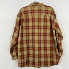 Load image into Gallery viewer, Columbia Sportswear Orange Tan Flannel Button Up Shirt XXL
