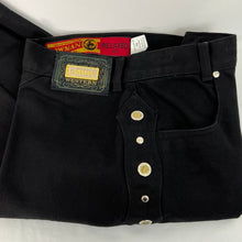 Load image into Gallery viewer, Vintage Lawman Western High Rise Relaxed Fit Denim Jeans Size 7/8 Waist 28&quot;
