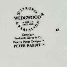 Load image into Gallery viewer, Wedgwood Peter Rabbit Bread Plate Made in England
