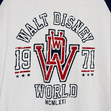 Load image into Gallery viewer, Walt Disney World Baseball Shirt Long Sleeve Size Small Chest 37.5&quot;
