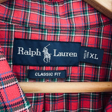 Load image into Gallery viewer, Ralph Lauren Classic Fit Button Up Long Sleeve Plaid Shirt Size XL 52&quot;
