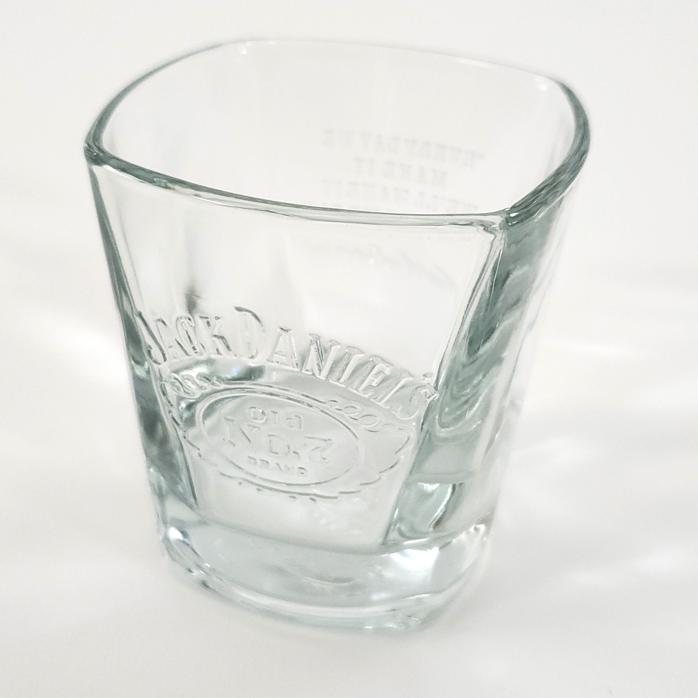 Jack Daniel's Old No. 7 Embossed Rocks Glass - Discontinued