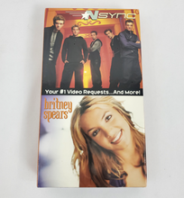 Load image into Gallery viewer, Sealed NSYNC &amp; Britney Spears Your #1 Video Request VHS Tape
